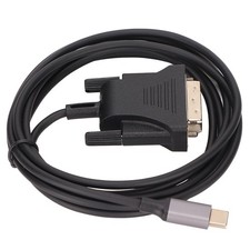 Image of USB C 3.1 To DVI Cable 190cm/74.8in Clear Stable Type C To DVI Cable Adapter For
