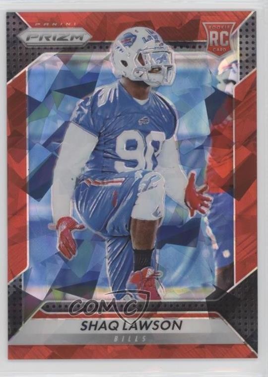 2016 Panini Prizm Red Crystals 25/75 Shaq Lawson #273 Rookie RC c8n