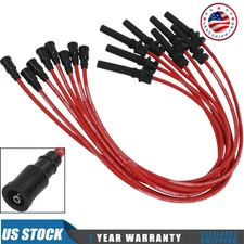 JDMSPEED NEW 10. 5MM Hemi Wires Set Spark Plug For Dodge/Chrysler 5.7L 2003-2005