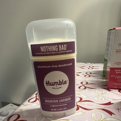 Humble Nothing Bad Aluminum-Free Deodorant Stick Mountain Lavender 2.5 oz