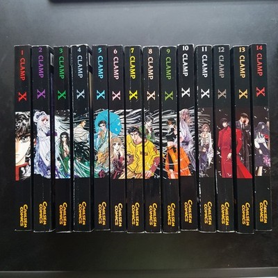 X CLAMP Manga  *apokalyptische Manga Serie  *Band 1-14 *deutsch  *guter Zustand