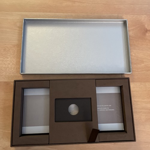 JP Morgan Palladium Credit Card Box ONLY - NO CARD - Bild 3 von 6