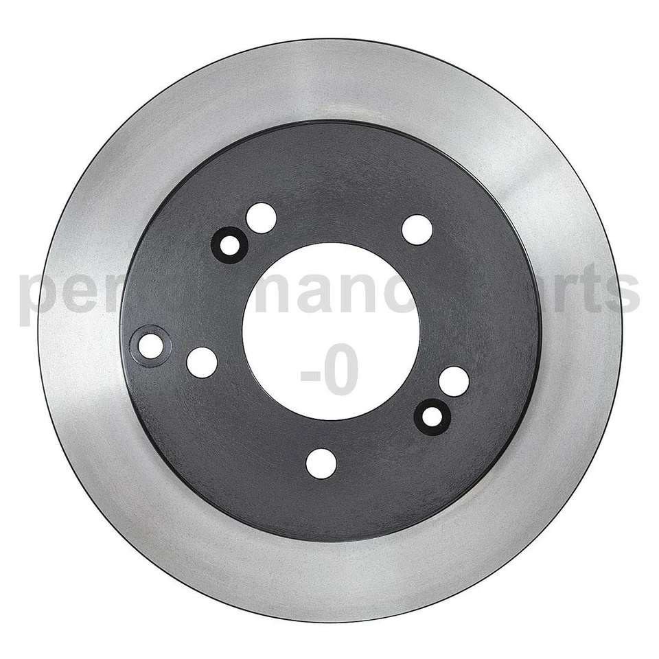 Rear Disc Brake Pad Set Disc Brake Rotor for Hyundai Sonata 2006-2008 - Image 4 of 4