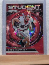 2024 Panini Prizm Draft Picks - SO Ladd McConkey #SO-LM Red Ice Prizm 🔴💎🔴