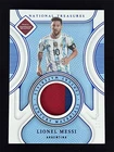 2022 National Treasures World Cup Lionel Messi Century Materials GU Patch /49
