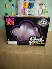 Nee Doh Cloud Pleaser Soft Doh Squish Squeeze Toy, Purple, Ages 3