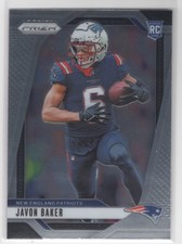 #344 Javon Baker 2024 Panini Prizm Base RC New England Patriots