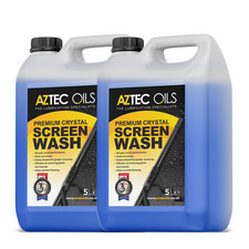 2x5L Aztec Premium Screenwash Concentrated -18 Removes Bugs & Grime All Seasons 3.30 per litre