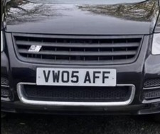 VW 05 AFF VOLKSWAGEN Private numberplate 1.9 tdi / Golf Polo Fox T4 T5 Caddy Gti