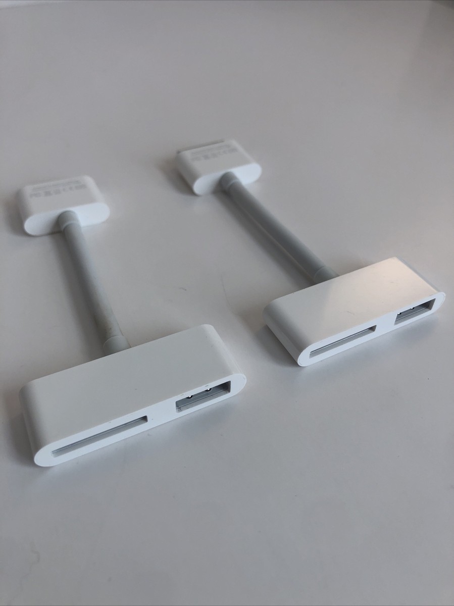 Lot of 2 Genuine Apple 30-Pin to HDMI Digital AV Adapter iPhone iPad A1388