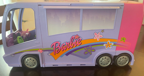 2001 Mattel Barbie Jam'n Glam Concert Stage Tour Bus 29930 BOX - Picture 20 of 22