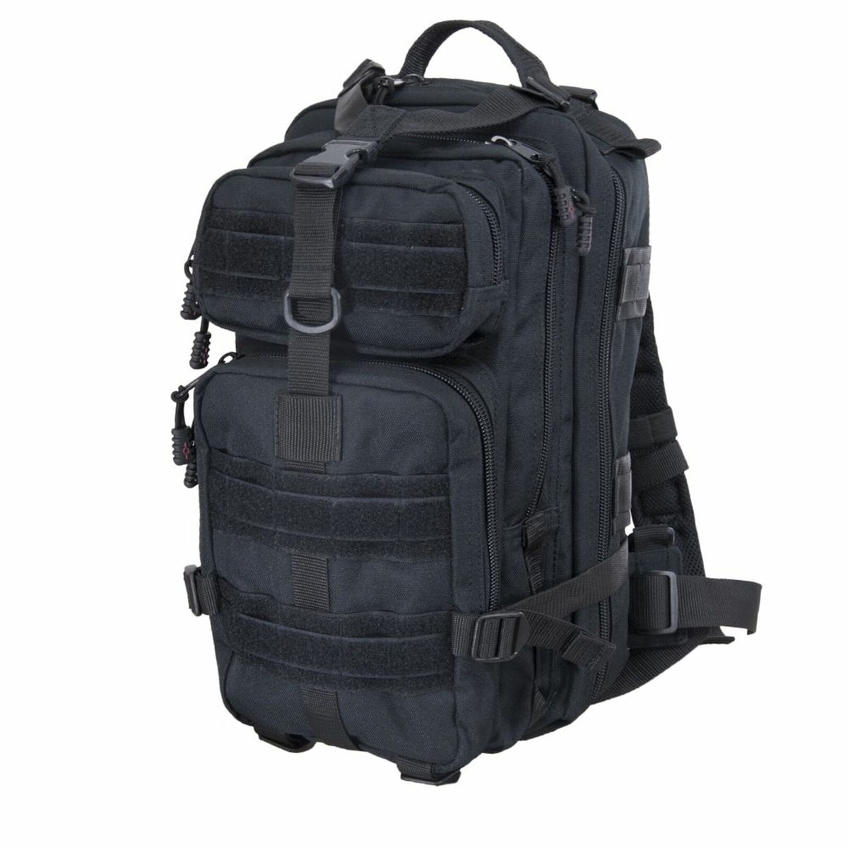 Flying Circle Tactical Backpack Black EDC Carry Bag Urban