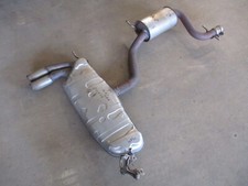 Abgasanlage Auspuff Audi A3 8P 2.0TFSI Endtopf Mittelschalldämpfer ESD MSD