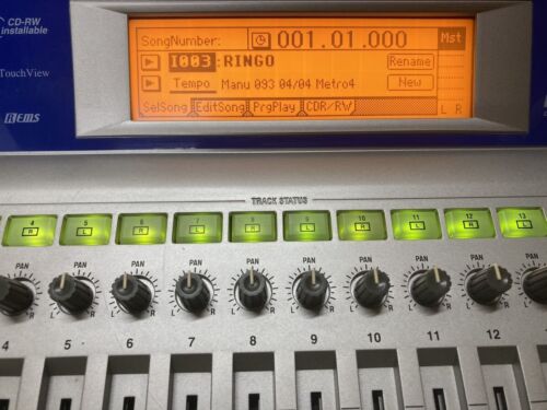 Korg D1600 Multitrack Recorder Digital 16 Track Silver Pro Audio Equipment F/S - Picture 3 of 5