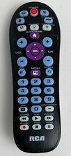 RCA DVD Blu-Ray Remote Control 4-Device Universal RCR414BHE Streaming Compatible