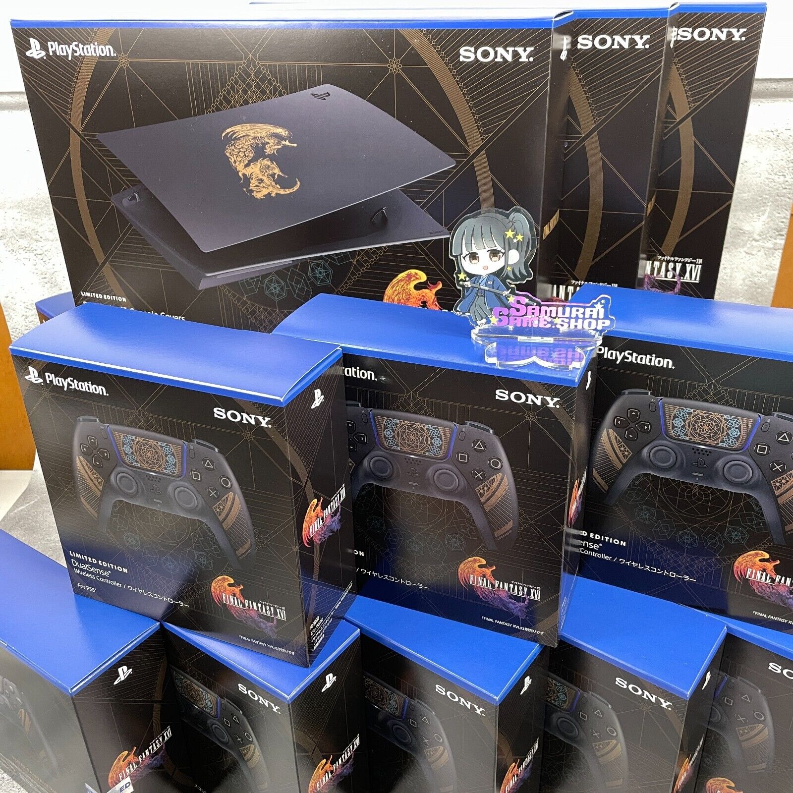 SONY FINAL FANTASY XVI PS5 Controller Limited Edition DualSense