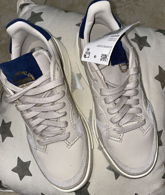 size 4 Adidas Originals Supercourt Clear Brown Collegiate Navy EE6035 teens