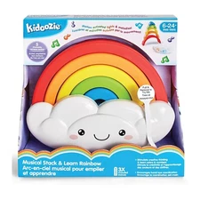 Kidoozie Musical Stack And Learn Rainbow Play Set NEW IN STOCK