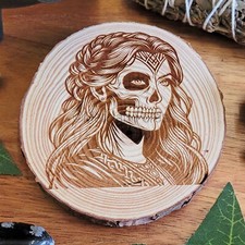 Hel Altar Tile Hela Altar Decoration Pagan Wiccan Witch Norse