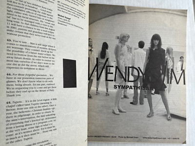 Purple Journal Issue 1 RARE Summer 2004 English Edition First