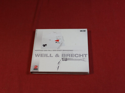 Kurt Weill & Bertolt Brecht AUFSTIEG UND FALL DER STADT MAHAGONNY Lenya 2 CD-Set