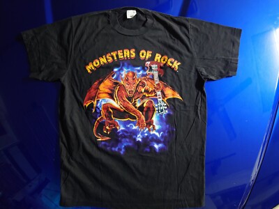 Monsters Of Rock Tour T-Shirt, Donington Park Vintage 1991