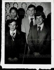 1978 Press Photo Football Captains in 42nd annual Shrine Bowl football game, NC