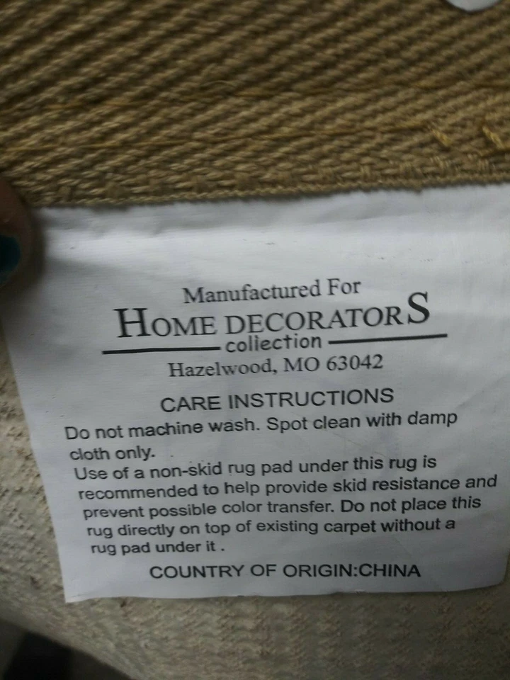 Safavieh Natural Fiber Collection Hand Woven Maize/Wheat Sisal 6x2 Rug T26 #2 - Image 4 of 4