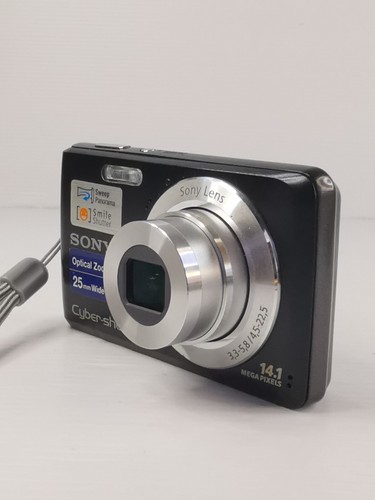 Sony Cyber-shot DSC-W520 14.1MP Digital Camera - Black Fully Working Good Shape - Picture 10 of 16