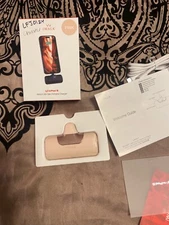 iWALK pink Small USB-C Portable Charger, 4500mAh Phone Charger Link Pod 4