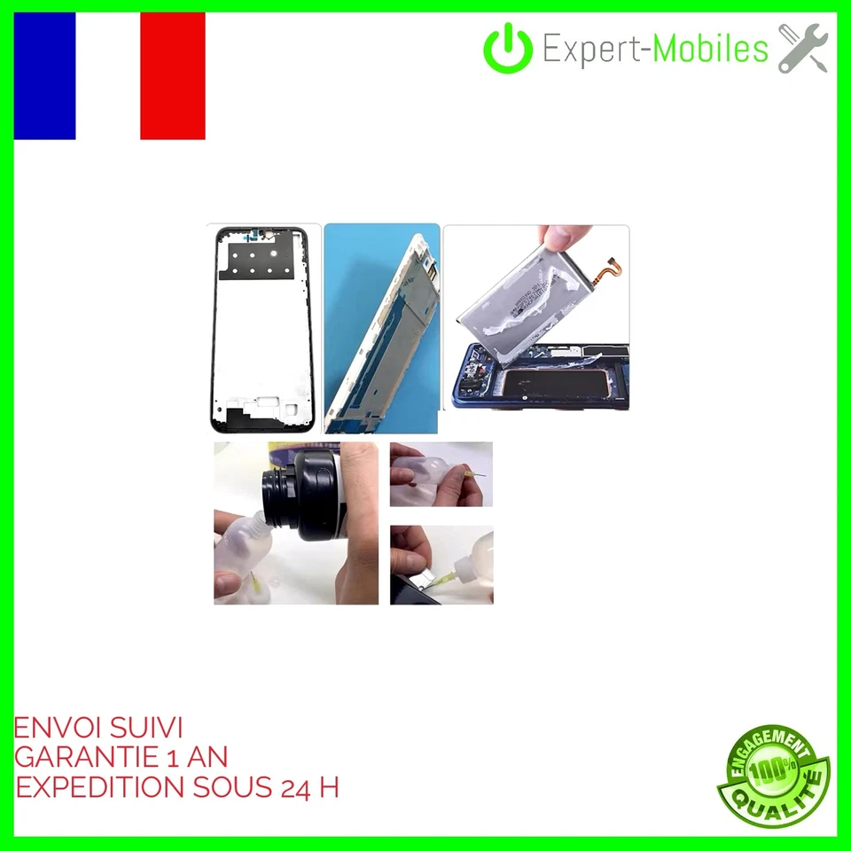 DISSOLVANT GLUE COLLE 60ML RÉPARATION SMARTPHONES TABLETTES + SERINGUE - Photo 3/4