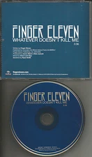 FINGER ELEVEN Whatever Doesn’t Kill me PROMO Radio DJ CD single 2010 MINT