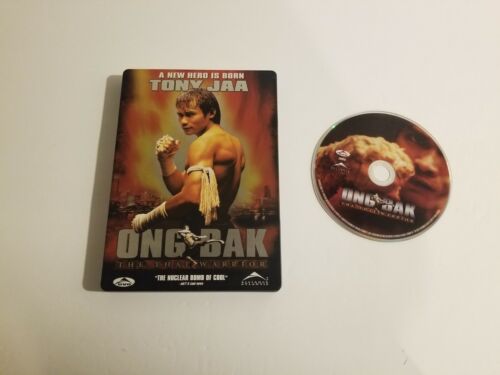 Ong Bak The Thai Warrior (DVD, 2003, Steelbook)  - Imagen 1 de 1