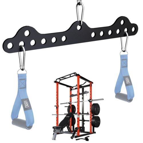 LAT Pulldown Attachments, Double to Single D Handle Adaptor Plate for Neutral...
