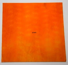 1322.30 - TRANSPARENT GARNET RED 4" x 4" BULLSEYE 3mm THICK GLASS 90 COE