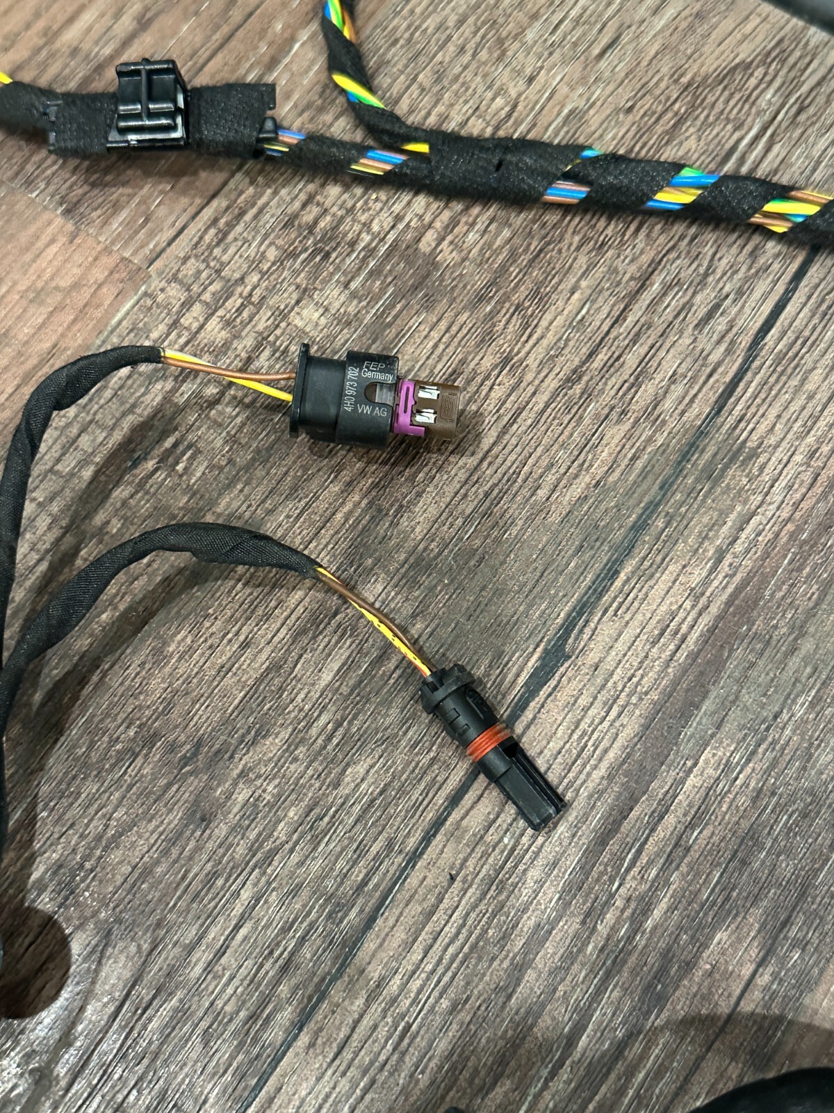 2021 AUDI R8 DRIVER LEFT DOOR WIRING HARNESS OEM 4S8 971 029 C