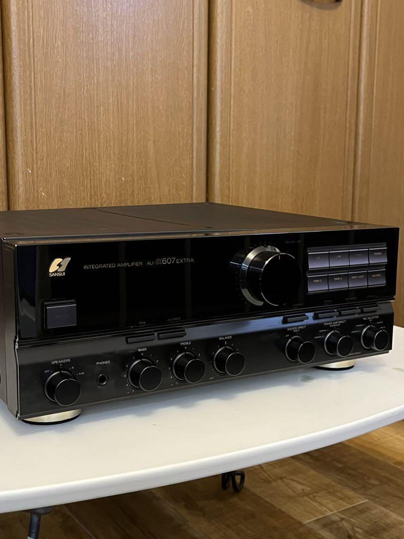 Sansui Au-607 Extra Integrated Amplifier Serviced from Japan Sansui Au-607 Extra Integrated Amplifier Serviced from Japan