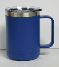 TAZA DE CAFÉ AISLADA DOBLE PARED 15 OZ CON RECUBRIMIENTO EN POLVO INOXIDABLE CAMEL POLAR