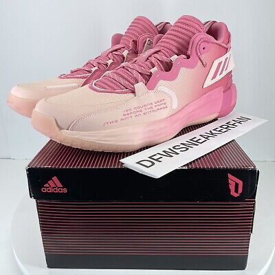 Adidas Dame 7 EXTPLY DOLLA H68605 Icey Pink Men’s 17 Basketball | eBay