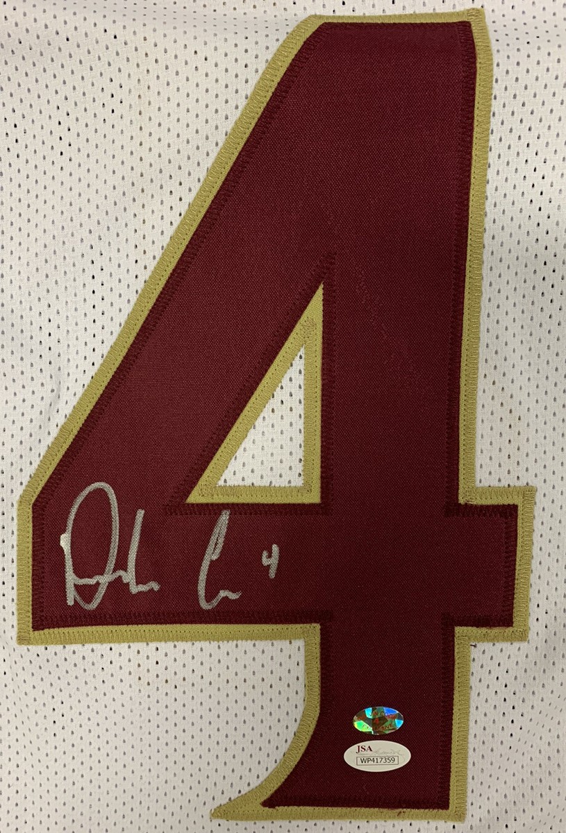 Dalvin Cook Signed Florida State Seminoles FSU (Away White) Jersey