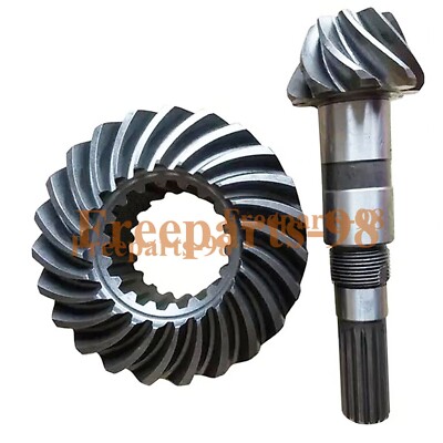 New Front Crown and Pinion Bevel Gear Fit for Kubota L3408 L3608