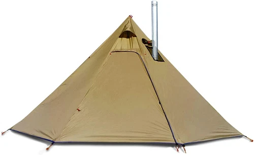 Hot Tent w/ Stove Jack Warm Winter Wind-Proof Canvas Cold Weather 4 Season  Snow | eBay