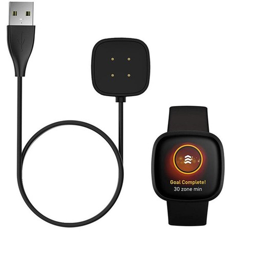 5V USB Magnetic Charger Charging Dock Cable For Fitbit Versa 3/Sense Smart Watch - Zdjęcie 8 z 9