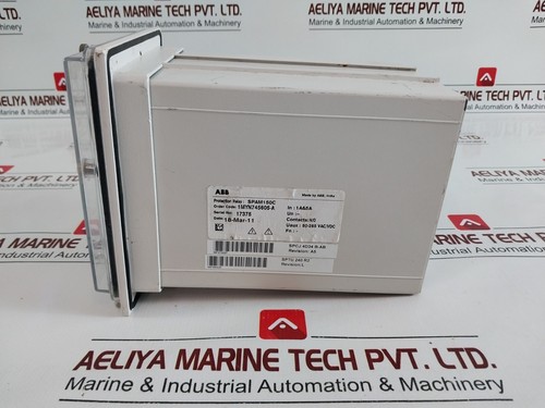ABB Spam 150 C Motor Protection Relay 1MYN745605-A 80-265 VAC/VDC - Picture 5 of 7