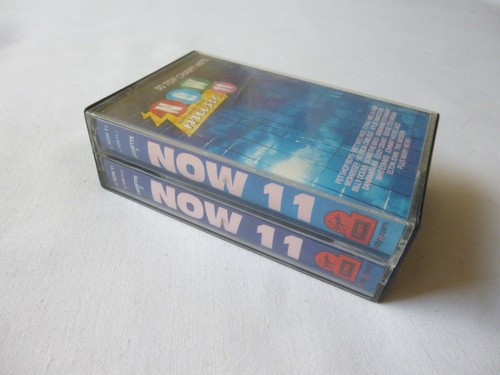 NOW THAT'S WHAT I CALL MUSIC 11 ~ ORIG' UK 1988 DOUBLE POP FATBOX CASSETTE TAPE - Picture 2 of 9