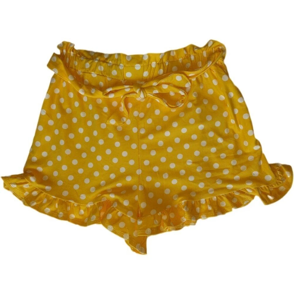 Nuevo con etiquetas Juego a juego tejido a lunares amarillo/blanco ediciones raras niñas pequeñas, talla 6 Foto 4 de 4