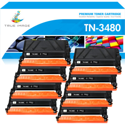 8 XXL Compatible with Brother Toner TN-3480 HL-L-5100-DN HL-L6250 DN TN 3480 XXL