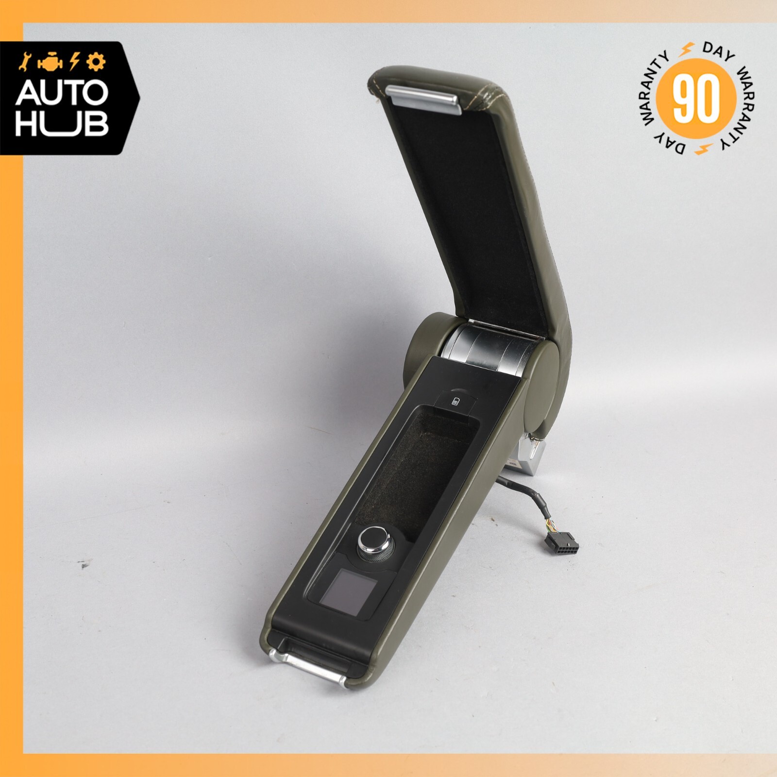03-12 Bentley Continental GT GTC Front Left Center Console Armrest Arm Rest OEM