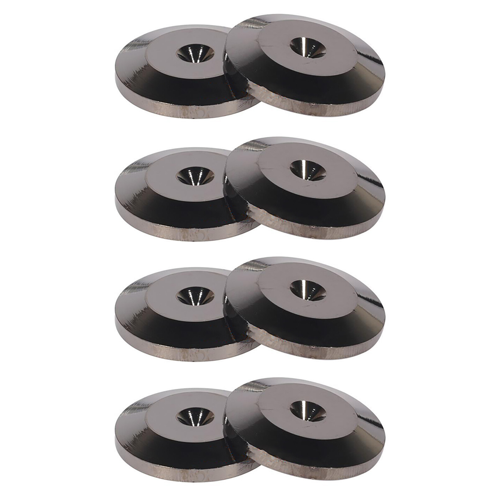 8PCS Copper Speaker Isolation Pad Anti-Shock Floor Stand Base Feet Pad AAA