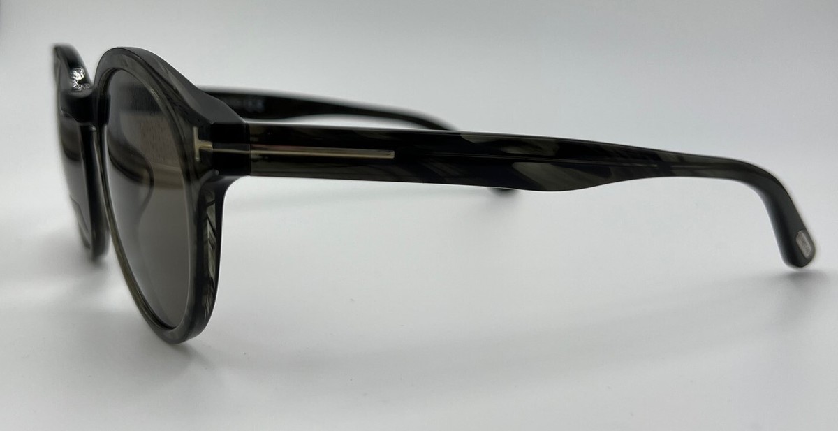 Authentic TOM FORD Lucho TF400 20B Transparent Gray Women's